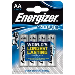 AA-Batterien Ultimate Lithium 4 Stück