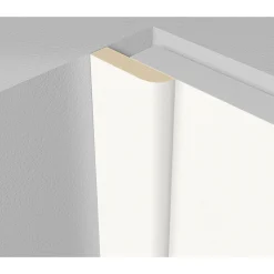 Abdeckleiste weiß Hochglanz 2,6 m