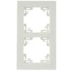 Abdeckrahmen Melbourne 2-fach alpinwei Serie 701