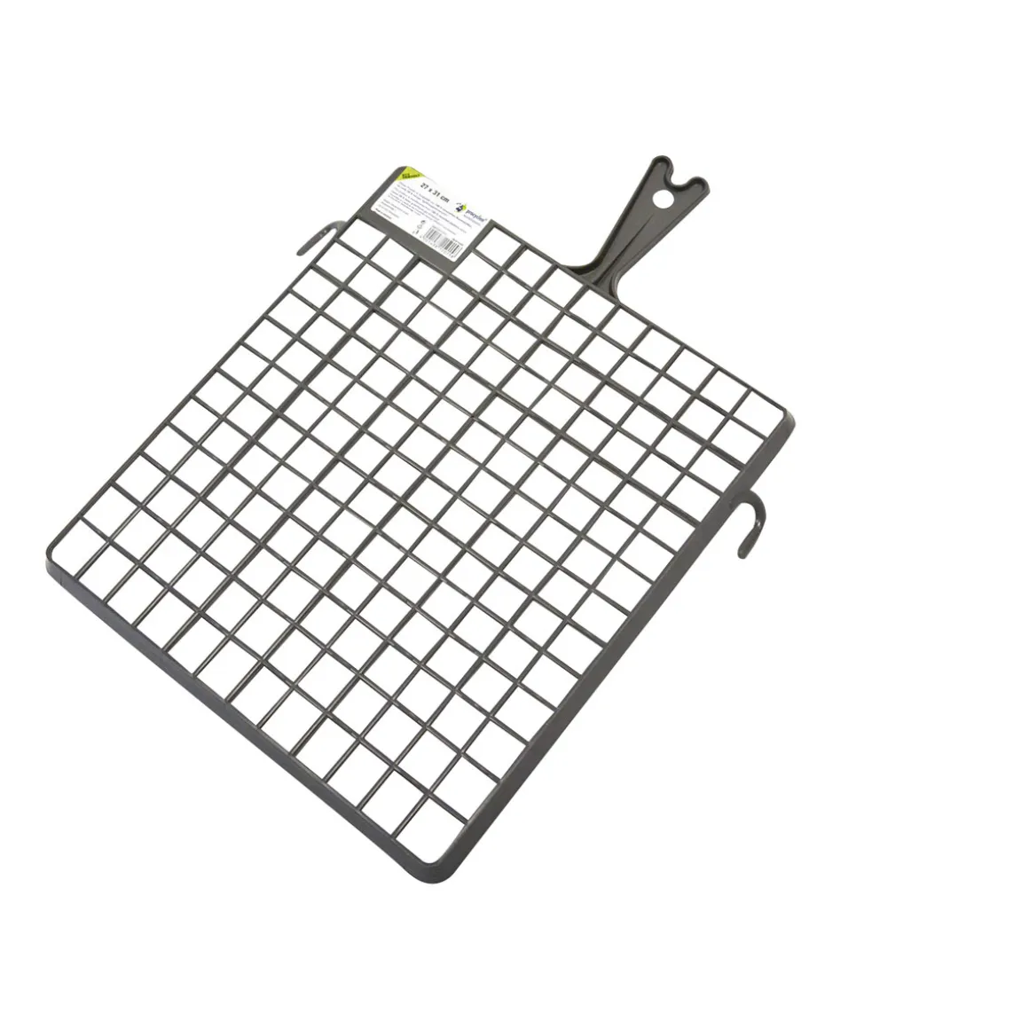 Abstreifgitter 27 x 31 cm grau