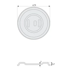 Abus Giterrostsicherung GS20