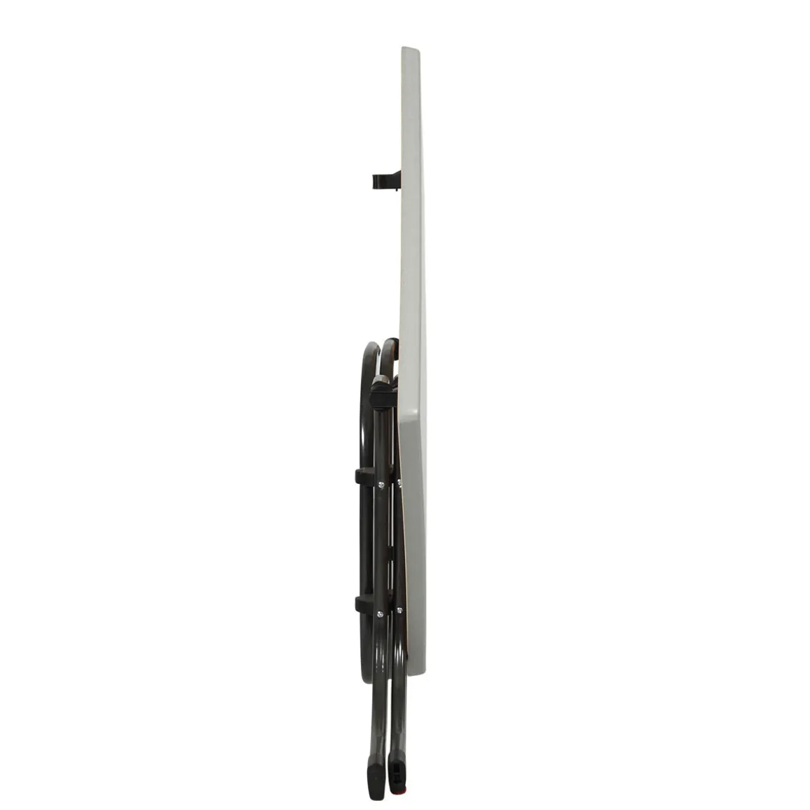 acamp Tisch Piazza 80 x 80 cm anthrazit/inox
