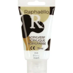 Acrylfarbe weiß 75 ml
