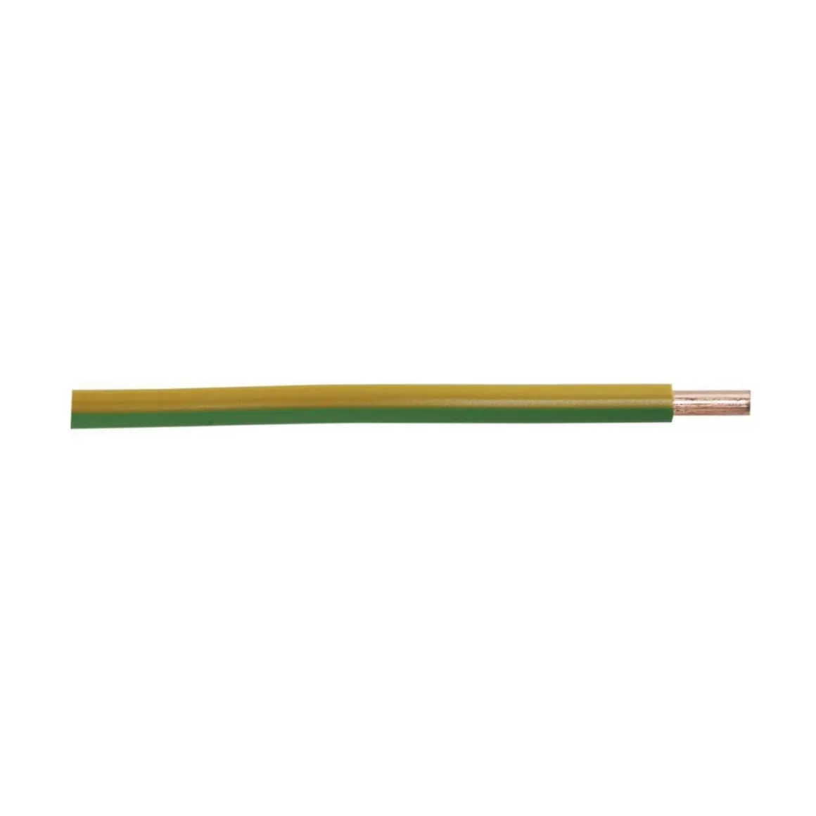 Aderleitung H07V-U 10 mm² gelb/grün 5 m