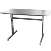 ALCO Säulentisch Gastro 120 x 80 x 74 cm anthrazit