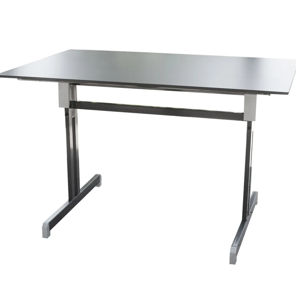 ALCO Säulentisch Gastro 120 x 80 x 74 cm anthrazit