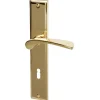 Alpertec Langschildgarnitur Nelson-LS poliert 72 mm