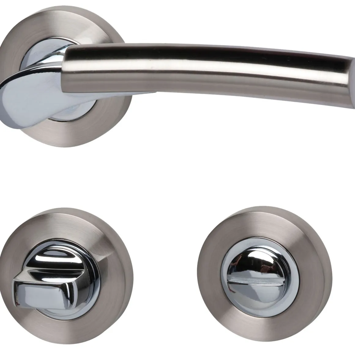 Alpertec Rosettengarnitur Solid 7-R für WC