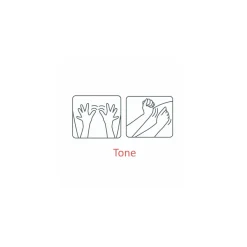 Alpha Techno Multifunktions- Massagesessel 90, grau