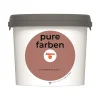 Alpina Innenfarbe pure farben 2,5 L Rhabarberrot matt