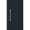 Aluminium Sicherheits-Haustür Foggia Superior 60 mm anthrazit 100 x 210 cm Anschlag links inkl Griffset