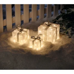 Ambientis 3 Acryl-Geschenke 72 warm-weiße LEDs