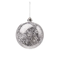Ambientis Kunststoff-Kugel silber 15 cm