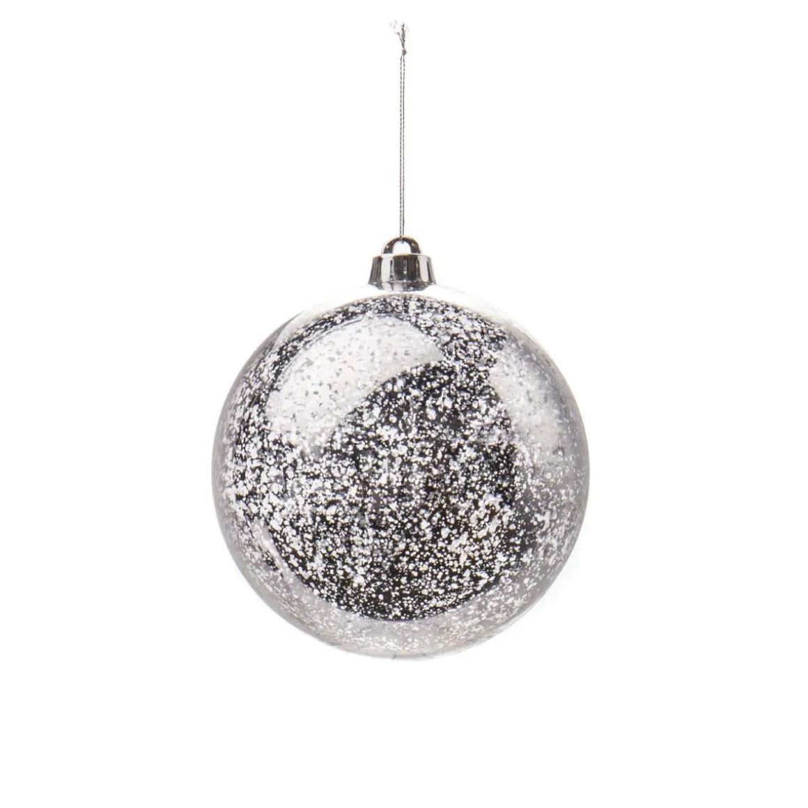 Ambientis Kunststoff-Kugel silber 15 cm