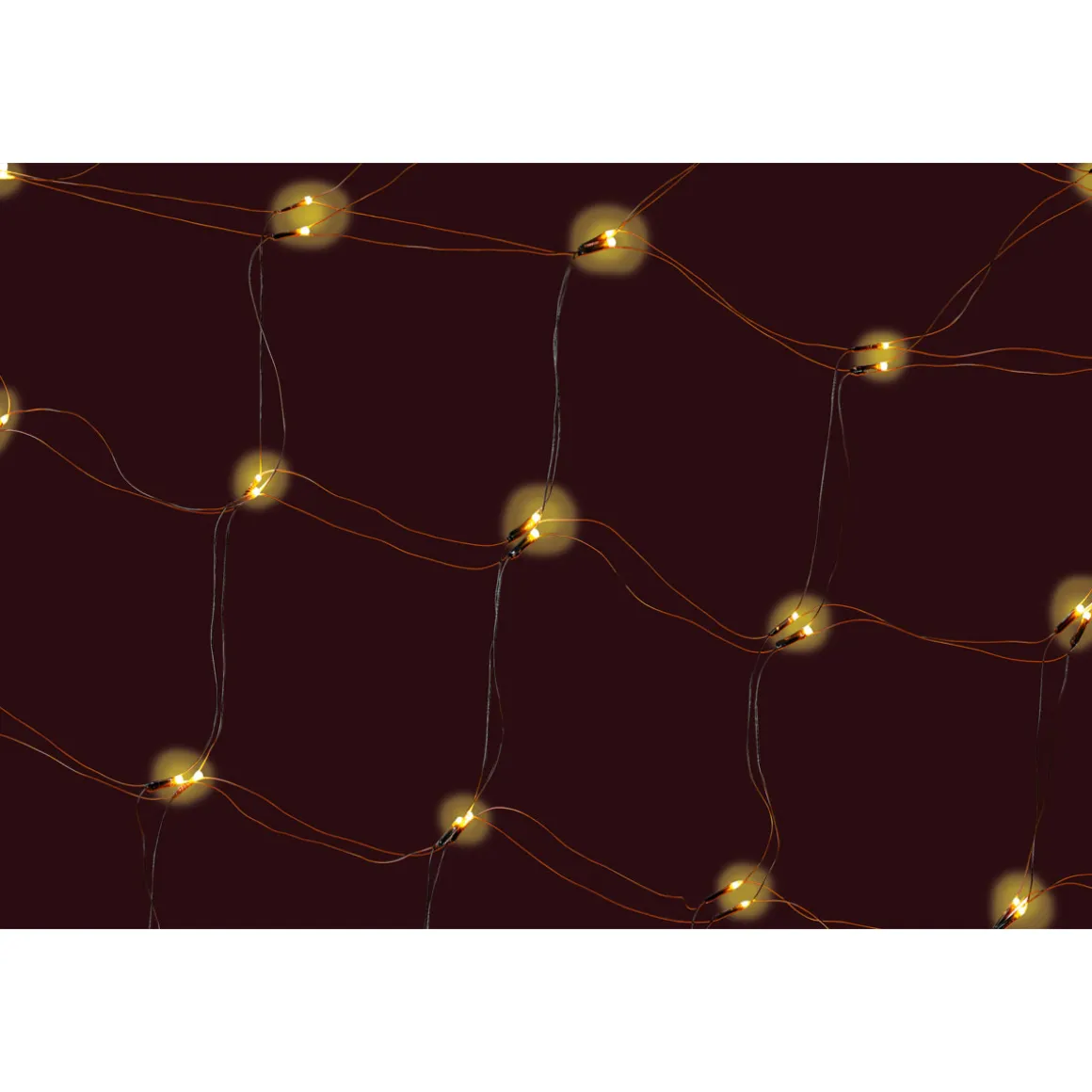 Ambientis LED-Lichternetz warmweiß mit Timer