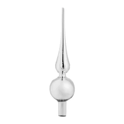 Ambientis Weihnachtsbaumspitze 25 cm silber glänzend / weiss matt sortiert