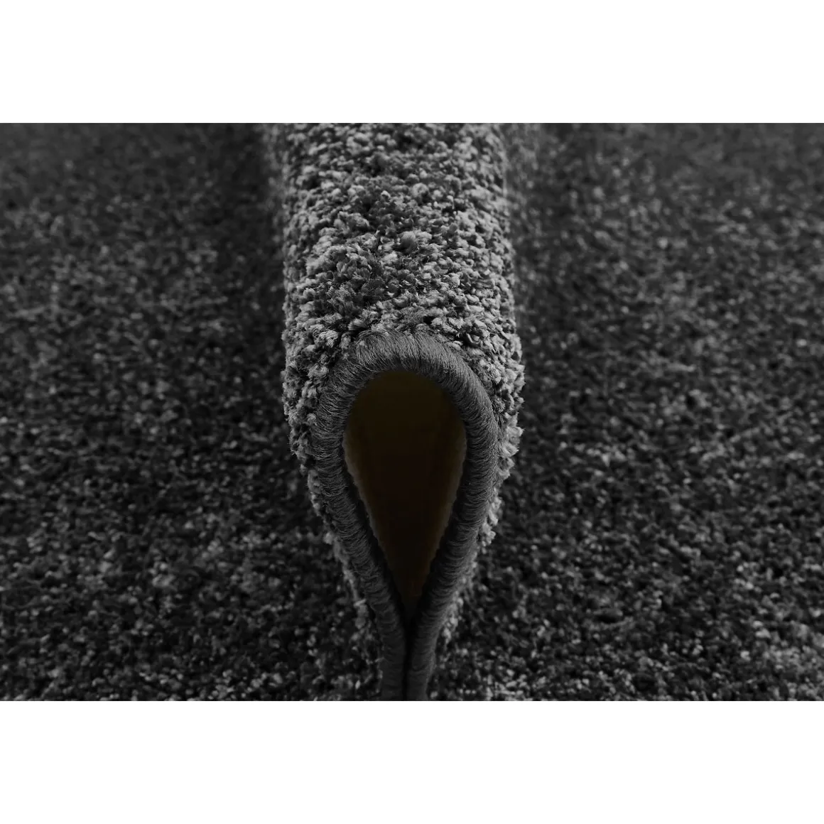 andiamo Teppich Parla stahlgrau 57 x 110 cm