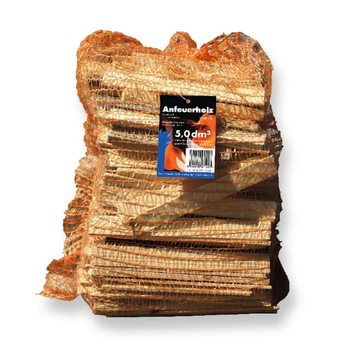Anfeuerholz 5 dm³ reines Holzvolumen