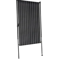 Angerer Freizeitmöbel GmbH Balkonsichtschutz braun/creme, 120 cm