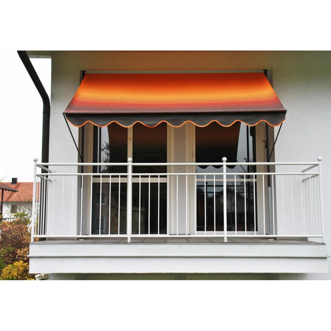 Angerer Freizeitmöbel GmbH Klemmmarkise orange/braun, 200 cm