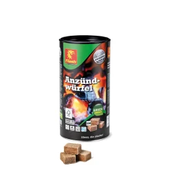 Anzünder Holz und Wachs 100er-Würfeldose