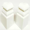 Außenecke Hamburg weiß 2,5 x 2,5 x 5,8 cm