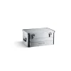 Aufbewahrungsbox B47 58 x 38 x 27,5 cm silber