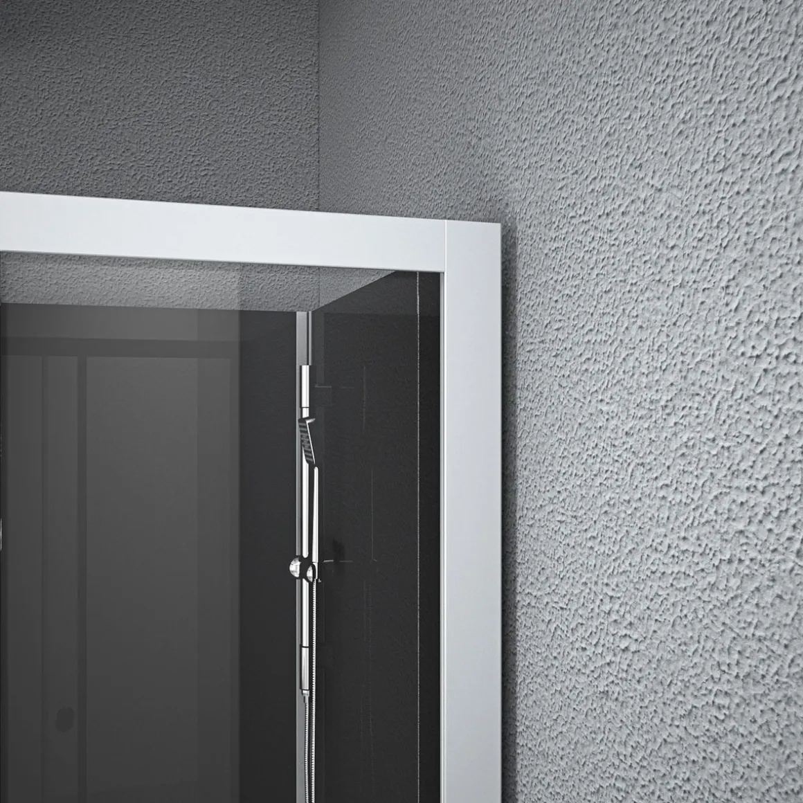 Aurlane Designdusche Soft 80 x 80x 195 cm