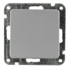 Aus-/Wechselschalter Le Mans silber Serie 603
