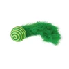 Ball mit Rassel und Federn 19 cm