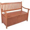 Bank Houston mit Staufach 107 x 90 x 59 cm