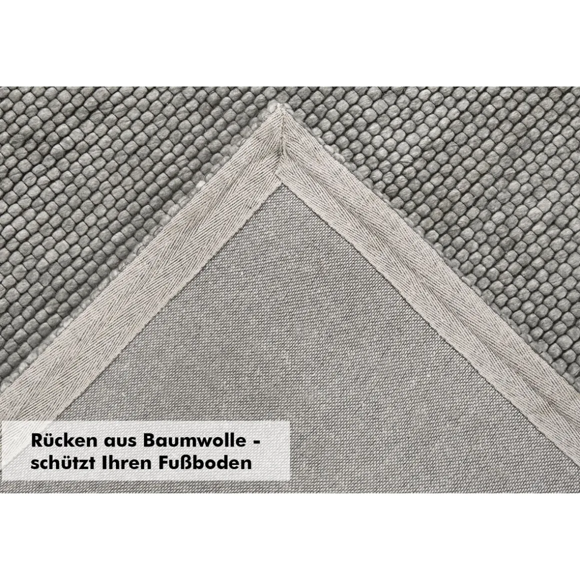 Barbara Becker Teppich BB Brave grau 140 x 200 cm