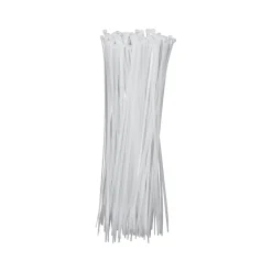 Basic Kabelbinder 30 cm weiß 100 Stück