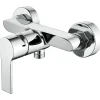 Basic Duscharmatur Arles chrom 1/2"-Brauseanschluss inkl S-Anschlüssen und Rosetten
