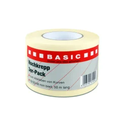 Basic Hochkrepp Klebeband 3er Pack 18/30/48 mm