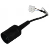 Basic Lampenfassung E27 schwarz