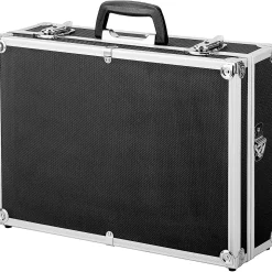 Basic Werkzeugkoffer Aluminium schwarz