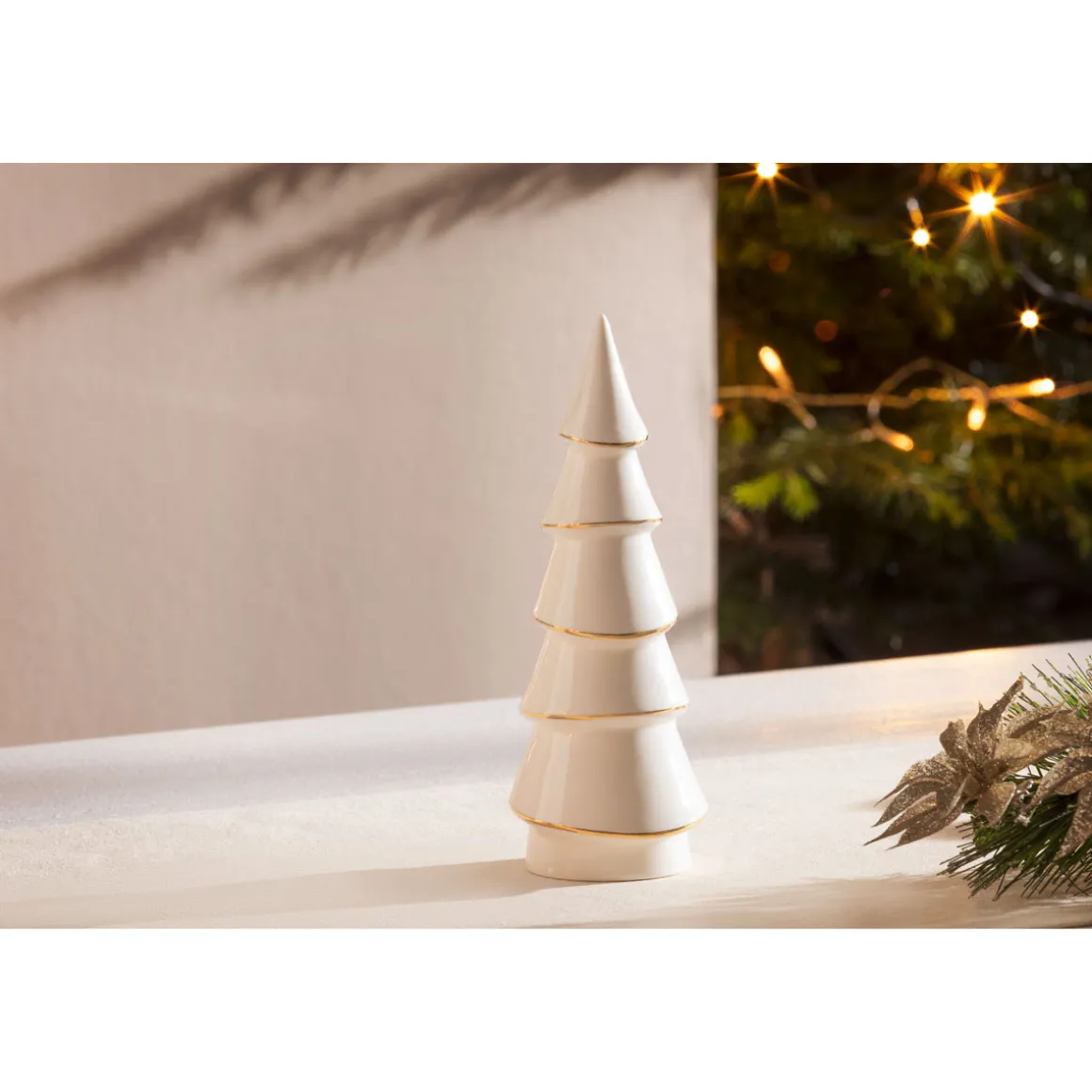 Baum weiss 21 x 8 cm