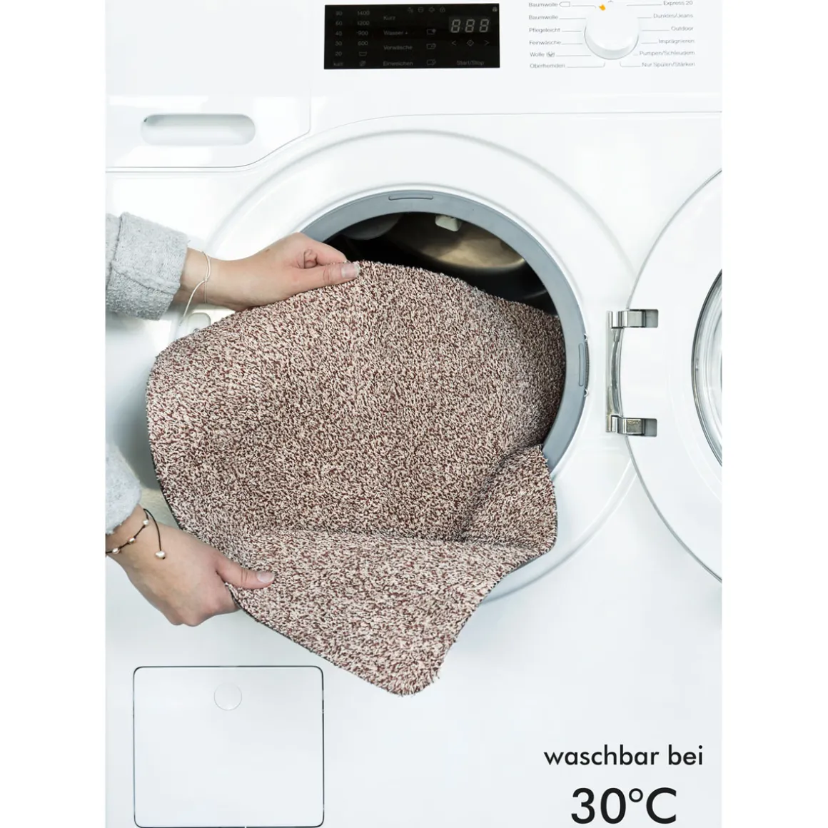 Baumwollmatte Samson 40 x 60 cm beige