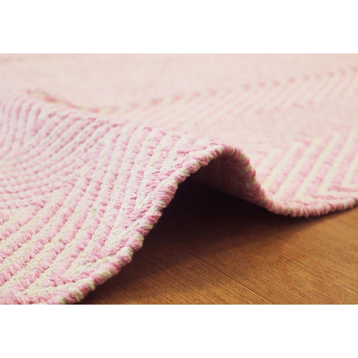 Baumwollteppich „Aperitif 510“, pink
