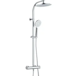 Überkopf-Brauseset Madura Fresh mit Thermostatarmatur chrom