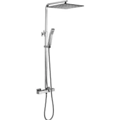 Überkopfbrauseset Sumba chrom