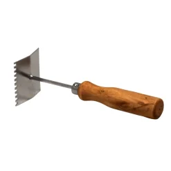 Bienenreich Reinigungskratzer mit Holzgriff 17 cm
