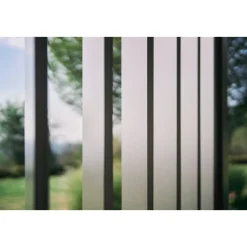 Biohort Lamellenseitenwand Gr. 4m dunkelgrau-metallic