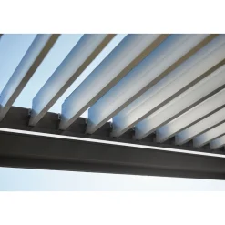 Biohort Pergola Gr. 3 x 3,5 dunkelgrau/silber-metallic