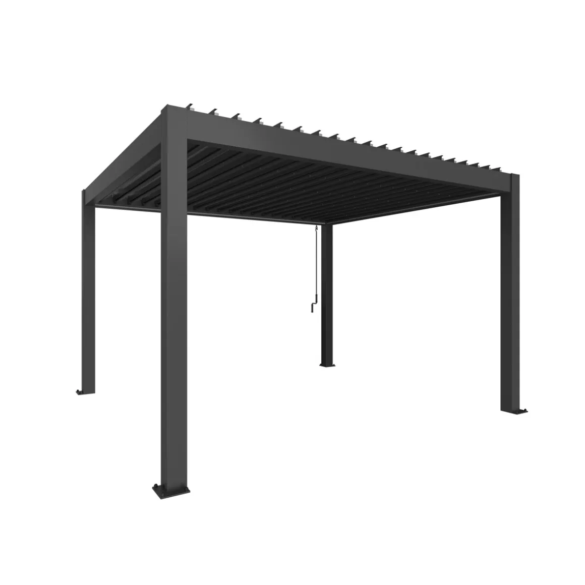 Biohort Pergola Gr. 4 x 3,5 dunkelgrau-metallic
