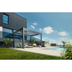 Biohort Pergola Gr. 4 x 3,5 dunkelgrau-metallic