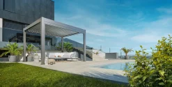 Biohort Pergola Gr. 3,5 x 3 quarzgrau-metallic
