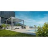 Biohort Pergola Gr. 3 x 3,5 quarzgrau/silber-metallic