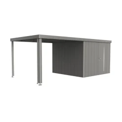 Biohort Seitendach zu Gerätehaus Neo Gr. 3A/3B/3C/3D quarzgrau-metallic